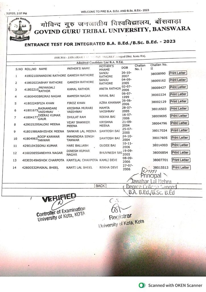 Integrated Student List-images-1